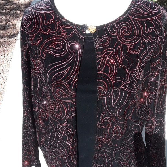 NOTATIONS WOMAN PAZLE  EVENING JACKET - Picture 2 of 6